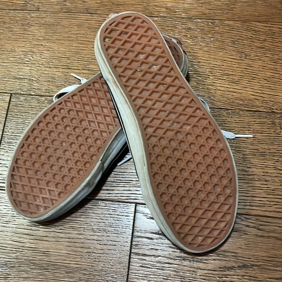 Slip on sneaker van (wade style) black and white with laces - Picture 3 of 4